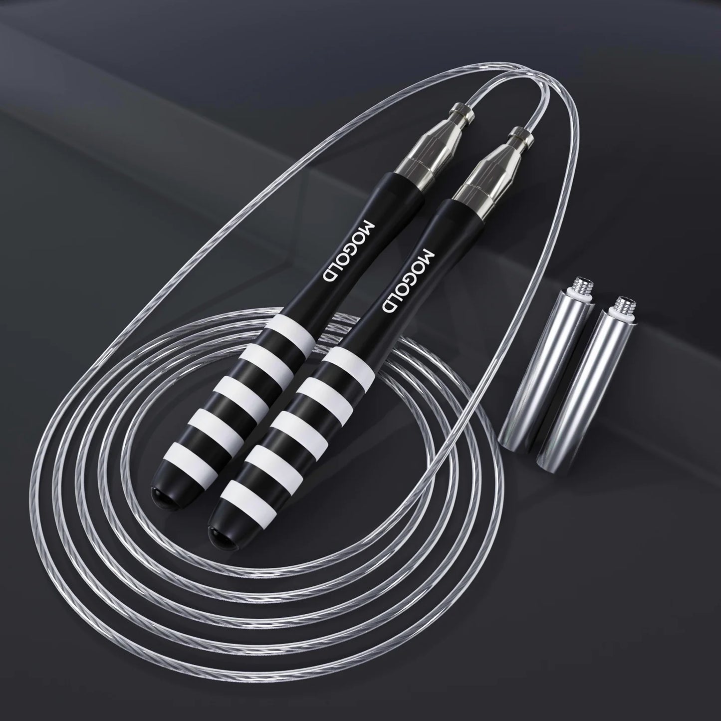 Adjustable jump rope