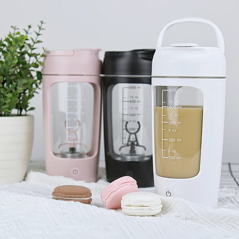 Electric Protein Shaker Bottle for gym
