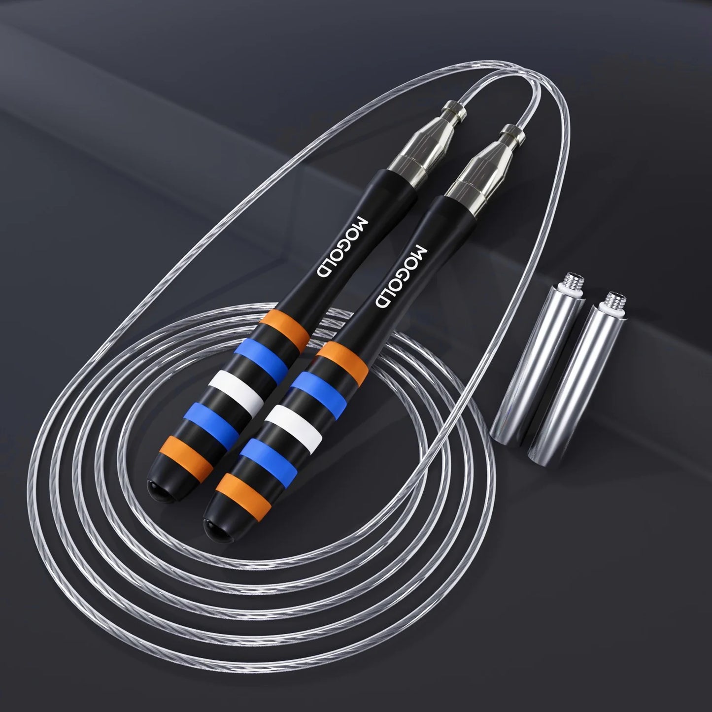 Adjustable jump rope