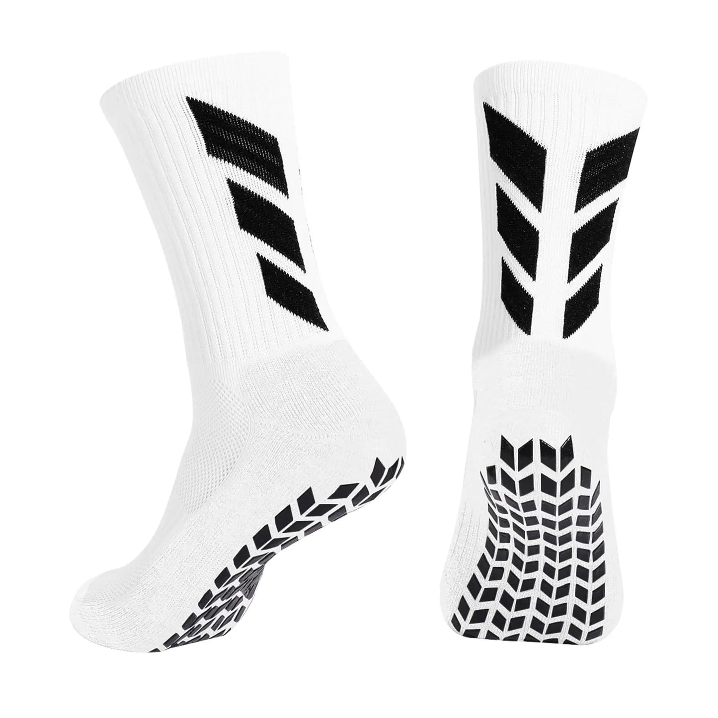 1 pair of football anti slip socks