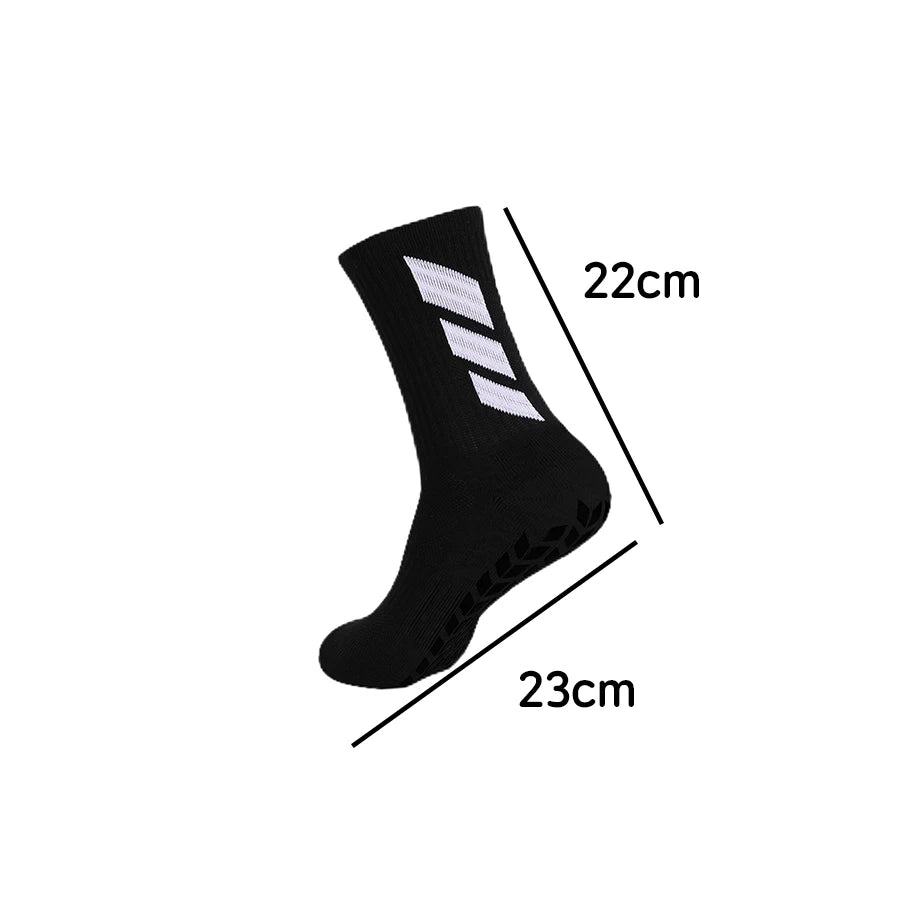 1 pair of football anti slip socks