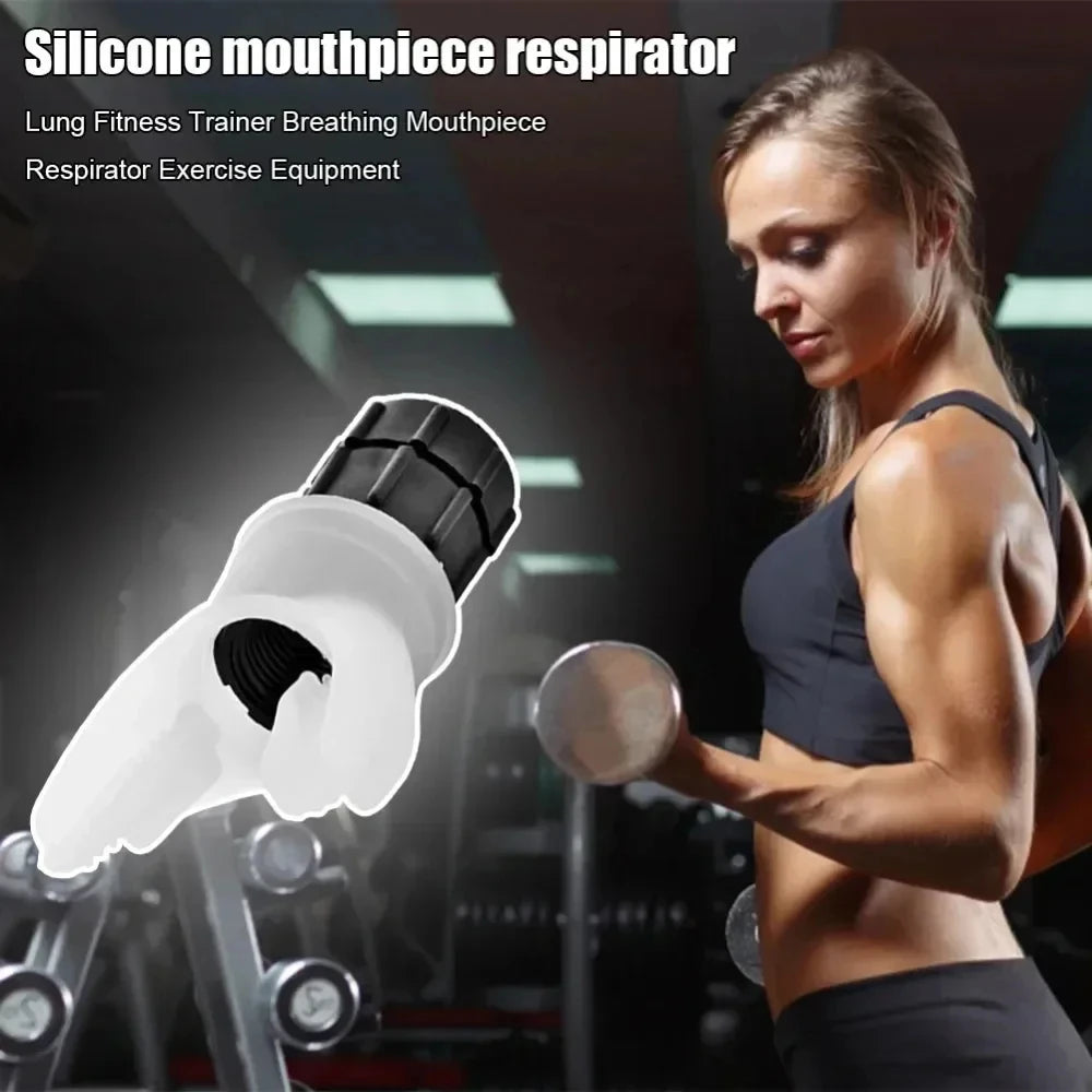 Breathing portable exerciser