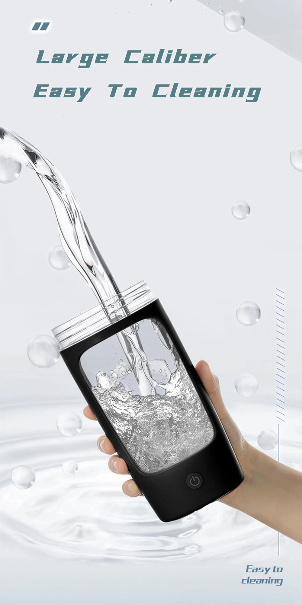 Electric Protein Shaker Bottle for gym