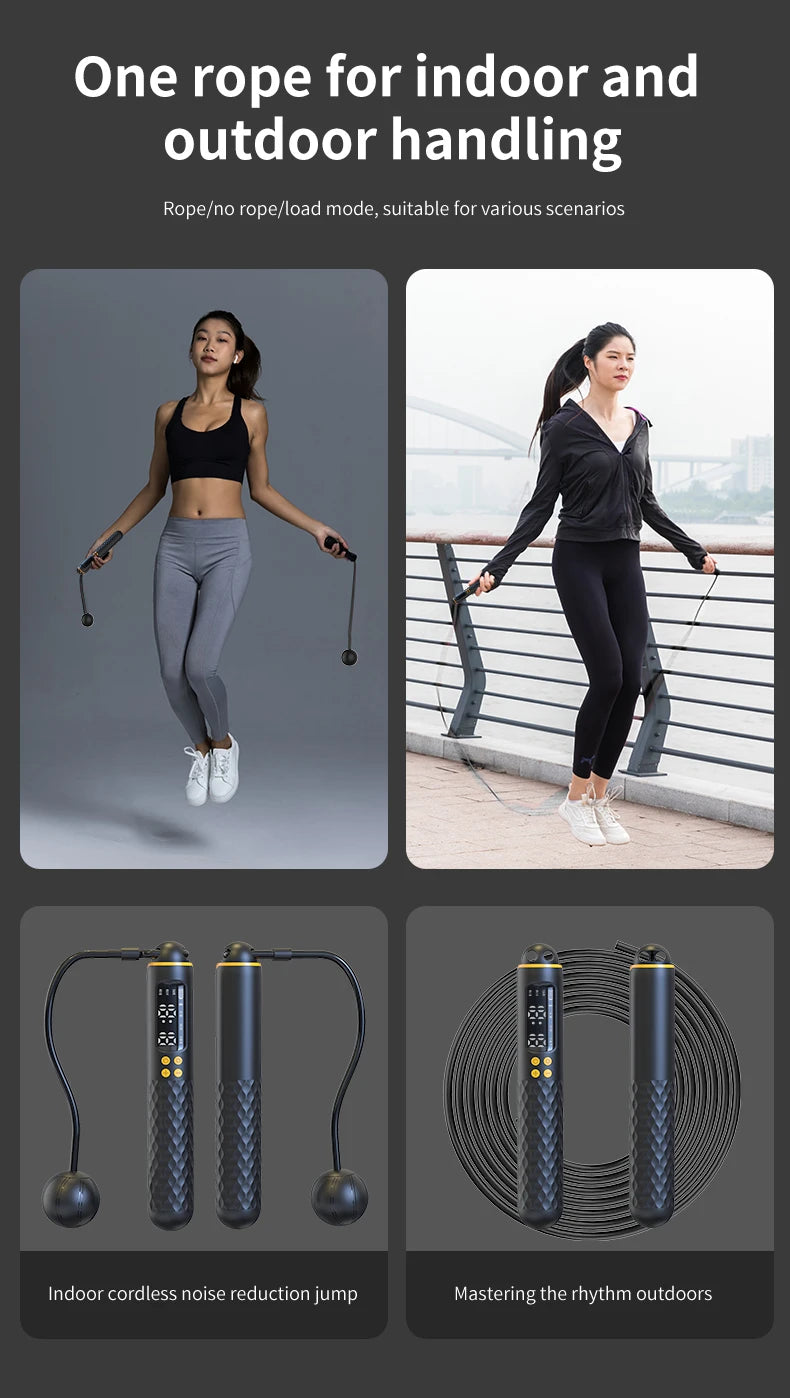 professional jump rope with counter