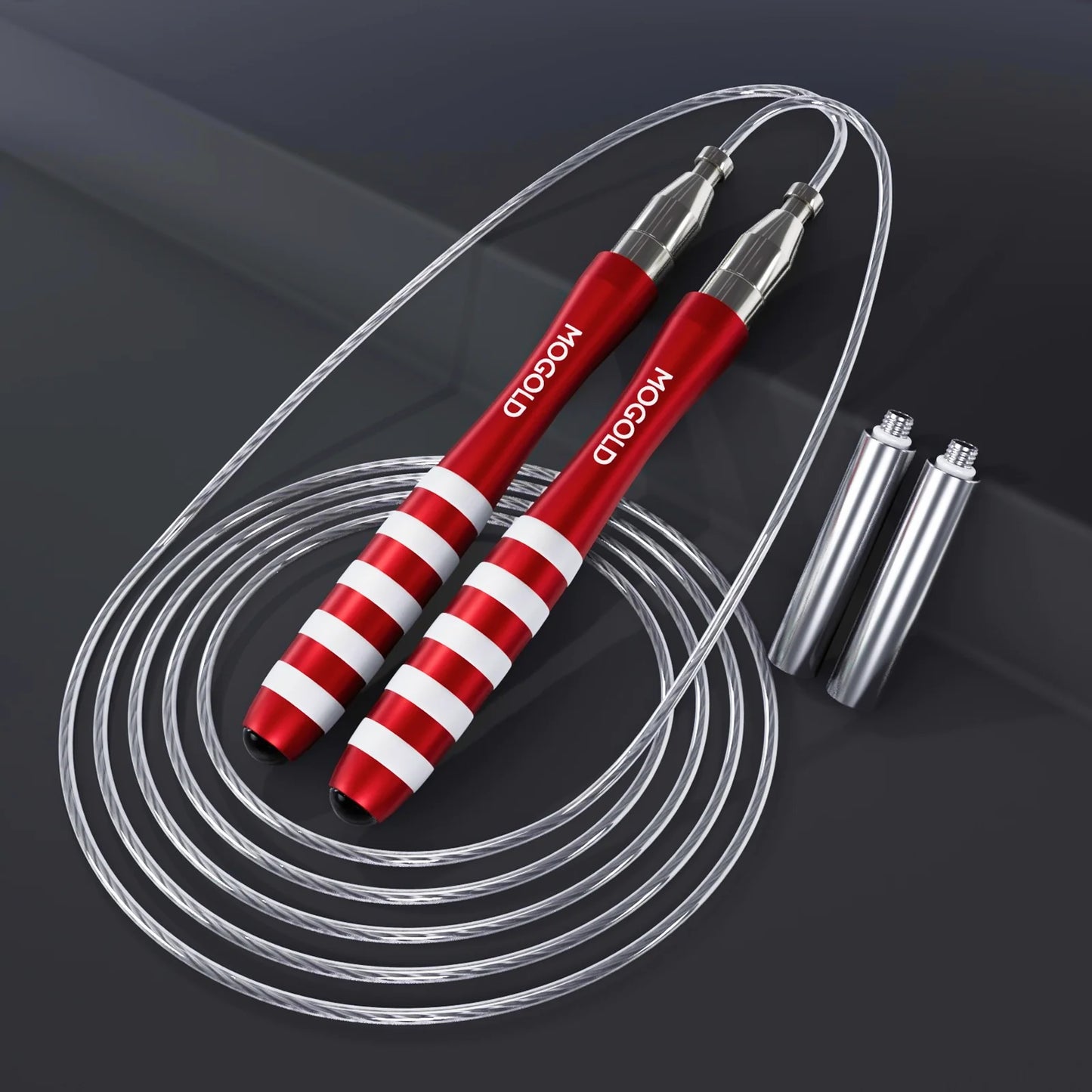 Adjustable jump rope