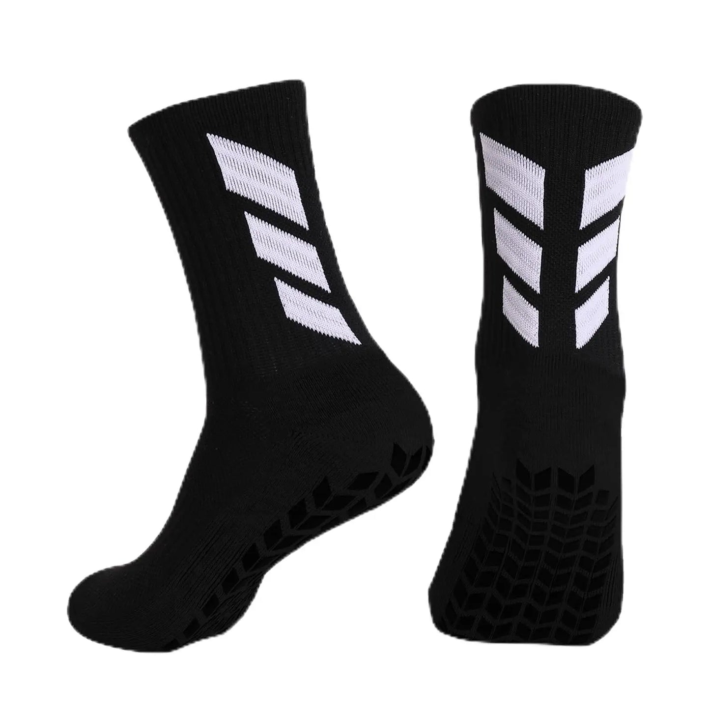 1 pair of football anti slip socks