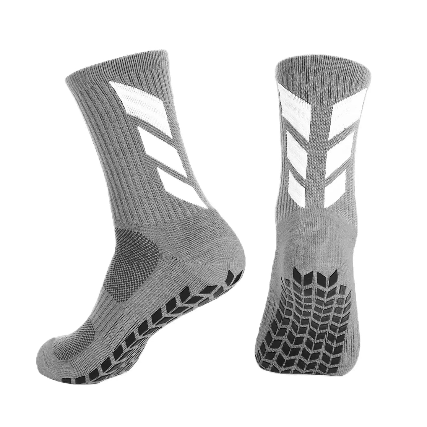 1 pair of football anti slip socks