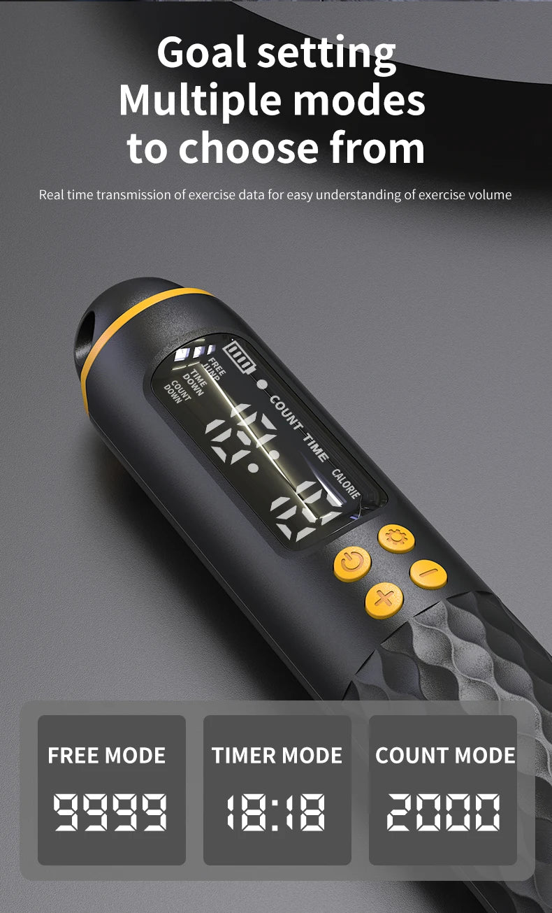 professional jump rope with counter
