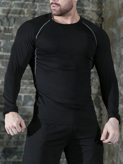 Mens Long sleeve compression