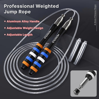 Adjustable jump rope