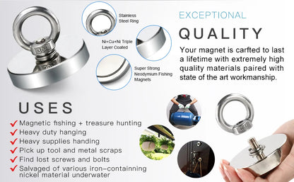 Super Strong Neodymium Fishing Magnets