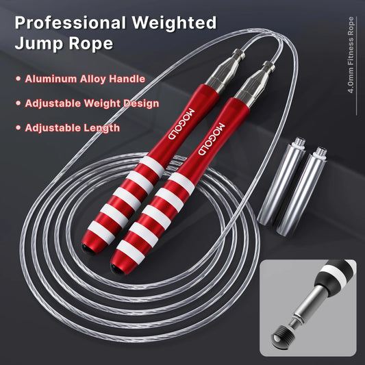 Adjustable jump rope