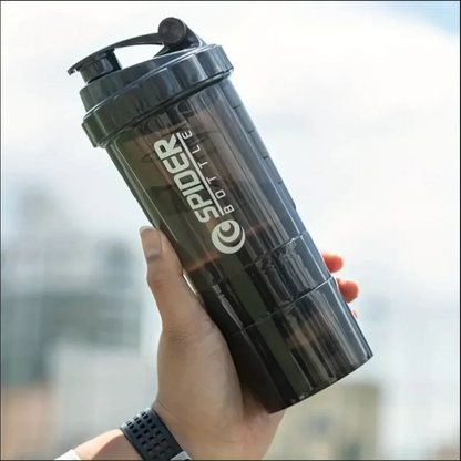Shaker Bottle With Power Container